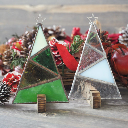 ガラス製クリスマスツリーオーナメント キャンドル・キャンドル