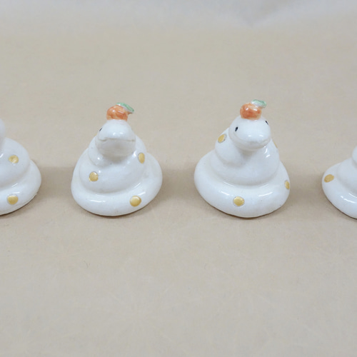 2025年 干支 巳年 陶器 縁起物 置物 F～I その他置物 つちもの製作所