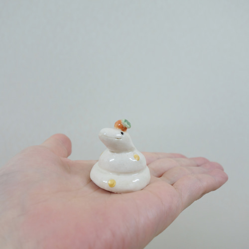 2025年 干支 巳年 陶器 縁起物 置物 F～I その他置物 つちもの製作所