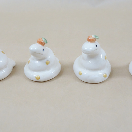 2025年 干支 巳年 陶器 縁起物 置物 F～I その他置物 つちもの製作所