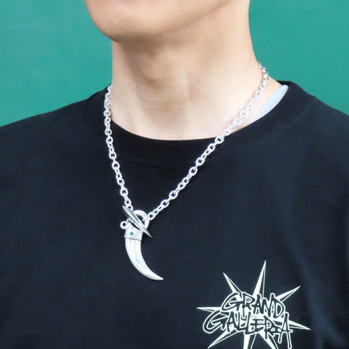 イーグルクローネックレス シルバー925 × K18YG 【刻印無料