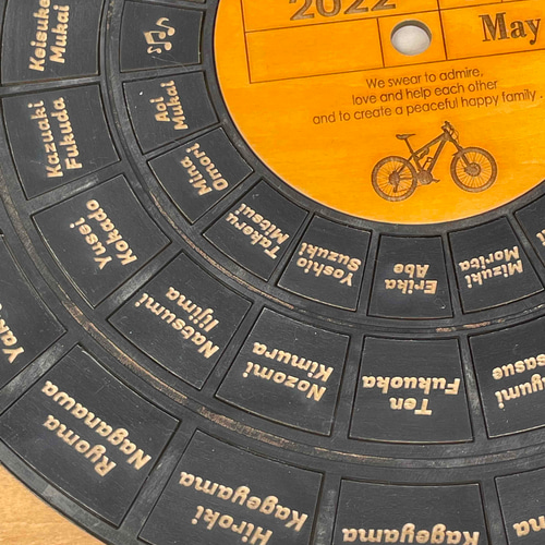 castella 様　レコード結婚証明書 ジャンクなレコードデザインのご結婚証明書 - アトリエバトン | minne