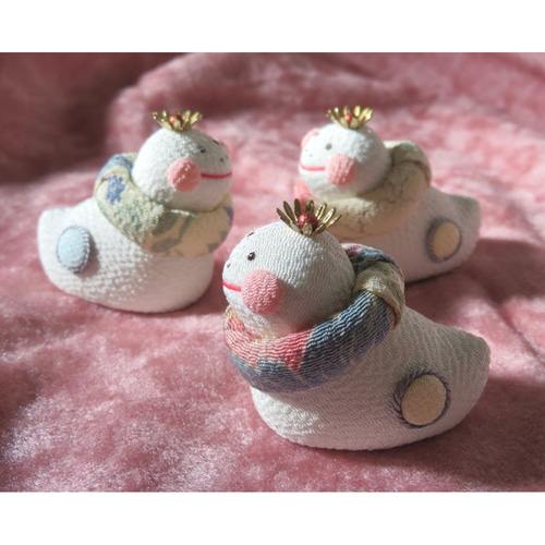 正絹縮緬人形【ベビちゃんシリーズ ベビヘビ】干支飾り