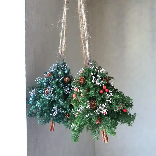 選べるカラー】プレーン シンプル ミニフライング ツリー クリスマス