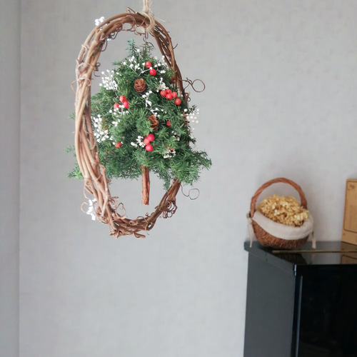 選べるカラー】プレーン シンプル ミニフライング ツリー クリスマス