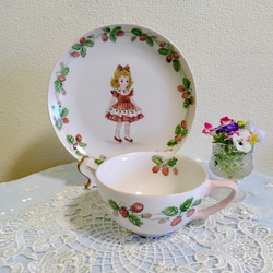 ポーセラーツアフタヌーンティーセット ☆アフタヌーンティー ☆カップ