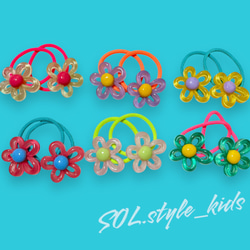あやぽん✿12日よりプロフにお知らせあり フラワーハンドメイドヘアゴム47 89610b2419125faaf02b8a919e6a01