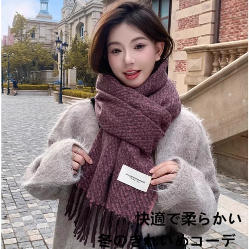 楽天市場】【2色】kobooriza 工房織座 LOOP コットン マフラー