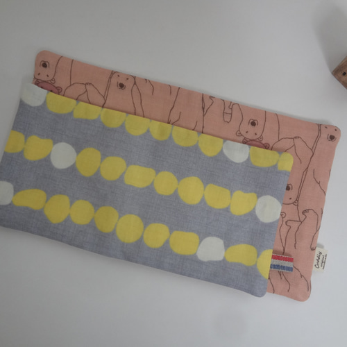 大きめ*しろくまA*やわらかガーゼハンカチ3枚セット ハンカチ 