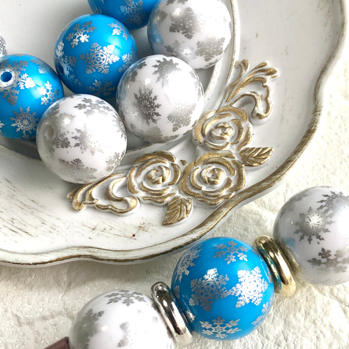 ブルースノーフレークペン カスタムビーズ カスタムボールペン ブルースノーフレークペン カスタムビーズ カスタムボールペン