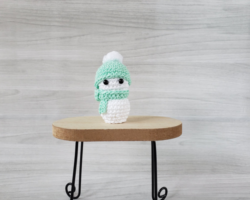 雪だるま☆snow man☆あみぐるみ☆No.11 あみぐるみ rosehouse 通販
