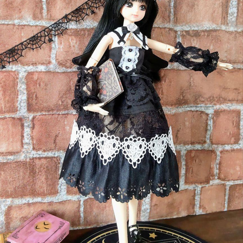 ドール服 リカちゃん 27cmドール 黒の魔法少女 【数量限定】 その他