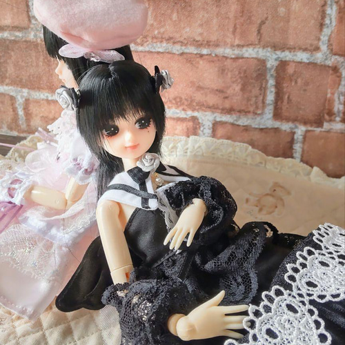 ドール服 リカちゃん 27cmドール 黒の魔法少女 【数量限定