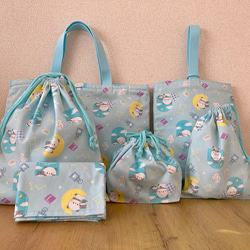luckyclover✤⭐︎上靴袋等3点⭐︎女の子入園入学セットハンドメイド 楽天市場】入園 入学 セット レッスンバッグ 女の子 3点セット