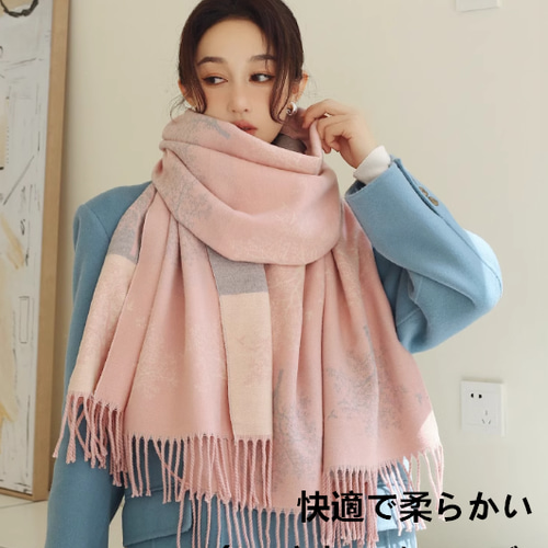 【美品❣️】エルメス　2024秋冬新作　カシミアマフラー org.jpg