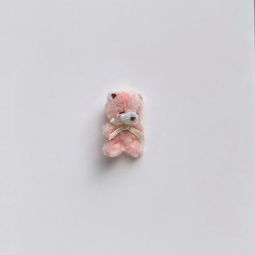 テディベア ミニチュア ハンドメイド 小さなぬいぐるみ 作家様 シンプルなクマさんが 増えました 6cmのコたちです ひとり増える