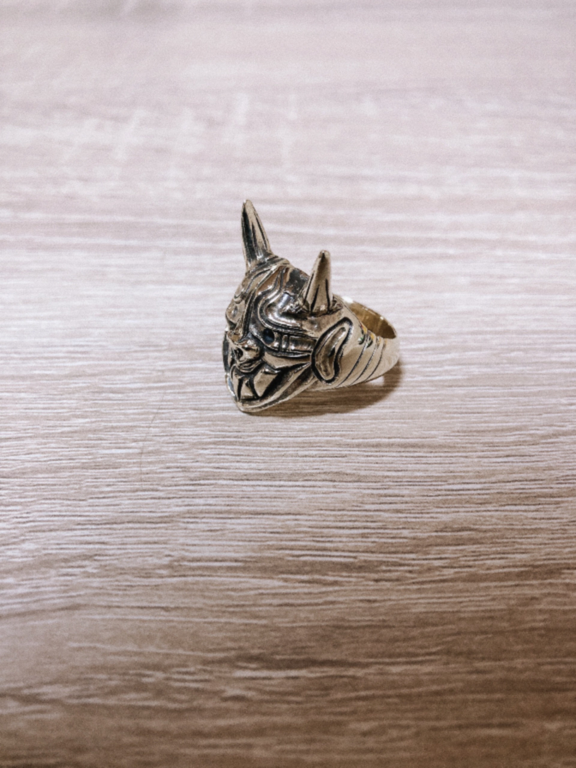 ①般若RING 真鍮 The般若RING