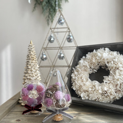 夏の花 ふわふわスモークツリーのリース リース atelier bonheur 通販