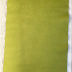 抹茶を使ったサステナブル素材　抹茶レザー　55×80cm 2枚目の画像