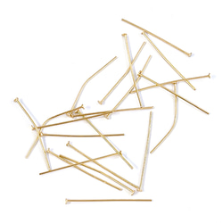 ess103 [約4.5克（約100個）] 約0.5x20毫米T型針，醫用不鏽鋼，金屬配件 第4張的照片