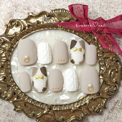 くまさん♡クリームソーダ・メロンソーダネイル【注文時サイズ必須です