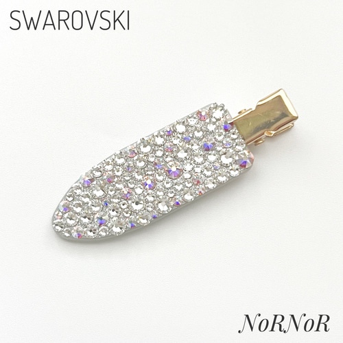 前髪クリップ】上品でリッチな輝き✧︎大人女性のための跡がつかない