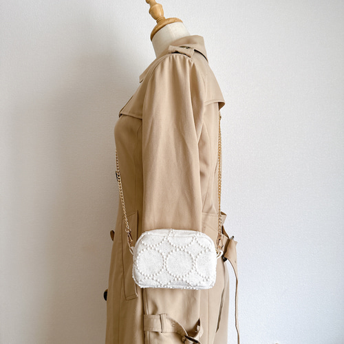 sommeカーニバル×タンバリンのプランプバッグmini+タンバリンポーチ tambourine mini muffin bag - minä perhonen