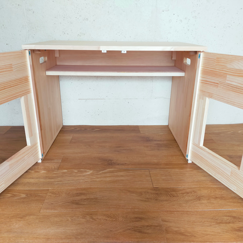 ストッカー付きデュオトイレ 2つしまえる 猫トイレカバー