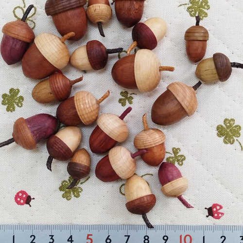 天然木 手作りどんぐり おまかせ 3個 その他インテリア雑貨 家具工房