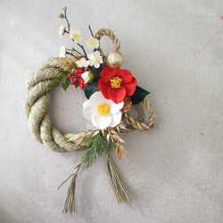 2026年 新しめ縄入荷！ たっぷり南天 しめ縄 南天のしめ縄 南天 しめ縄