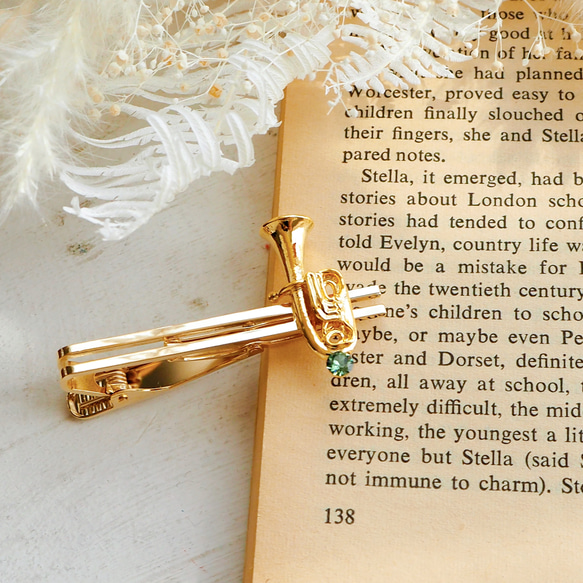 チューバと選べるクリスタルのネクタイピン 9枚目の画像