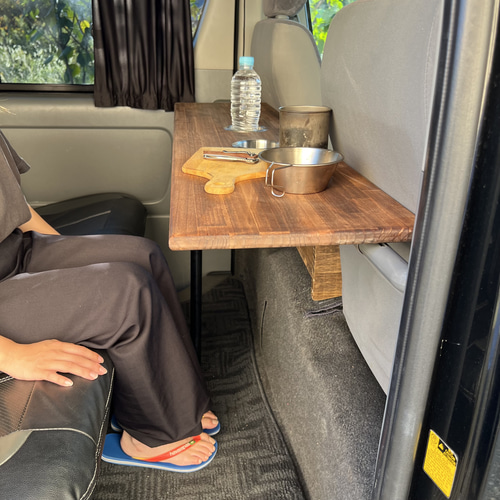 ハイエース レジアスエース リアセカンドテーブル 木材・板 アル