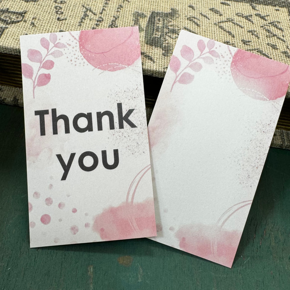 ペーパータグ Thank you／ ギフトタグ サンキューメッセージカード業者