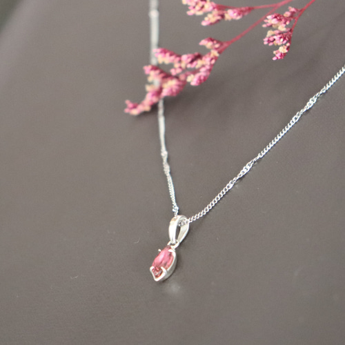 ピンクトルマリン シルバー925 ペンダントトップトルマリン