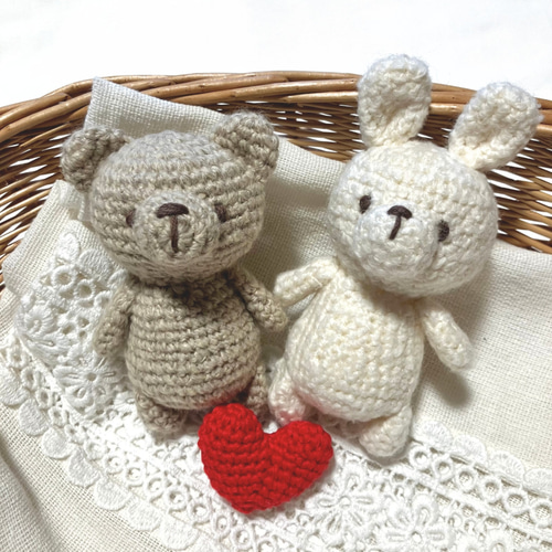 pinkmomo様専用ページ うさぎ くま あみぐるみ (あみぐるみ pinkmomo様専用ページ うさぎ くま あみぐるみ (あみぐるみ