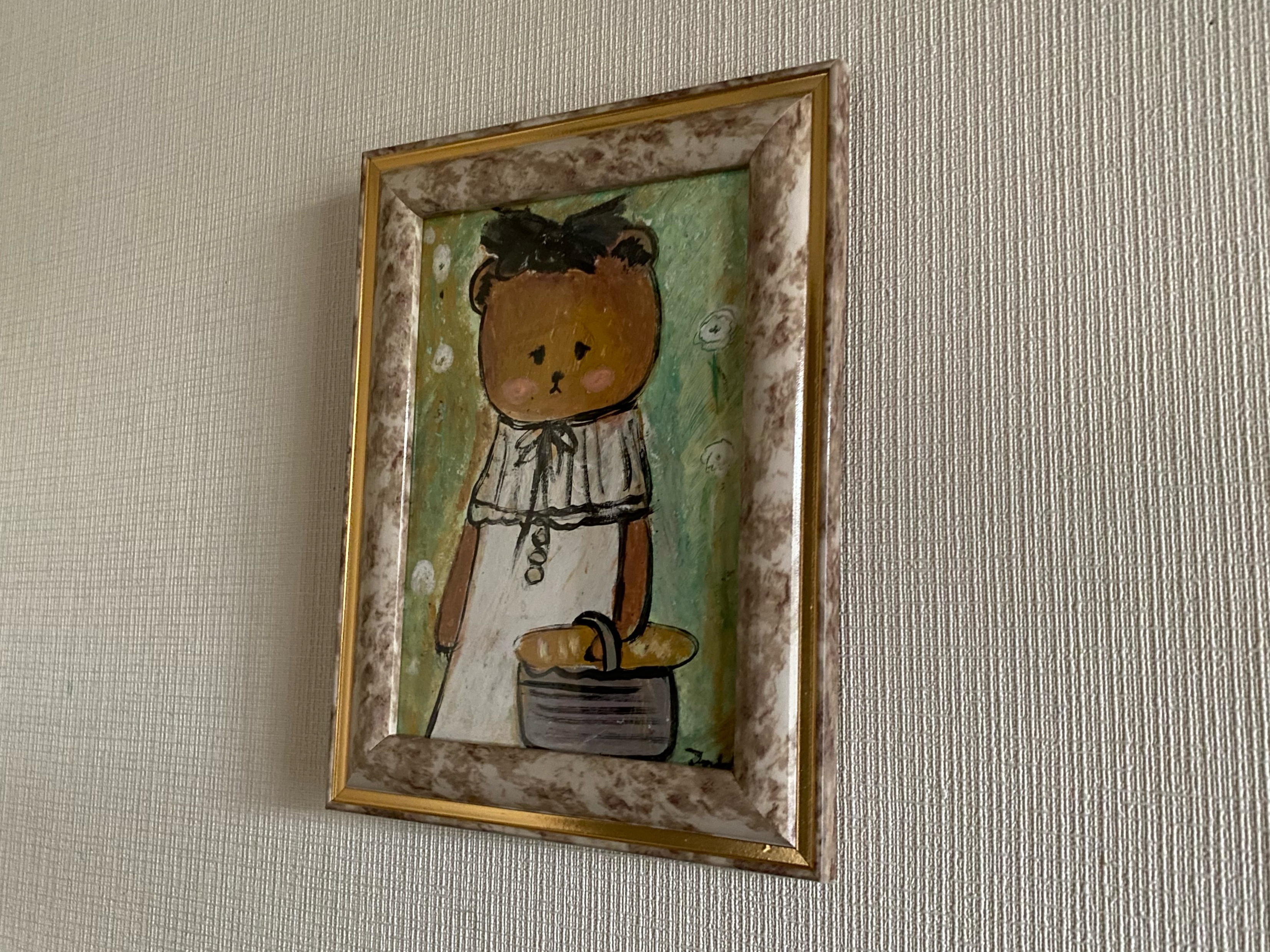 絵画。原画【Bear bought bread】 【公式通販】