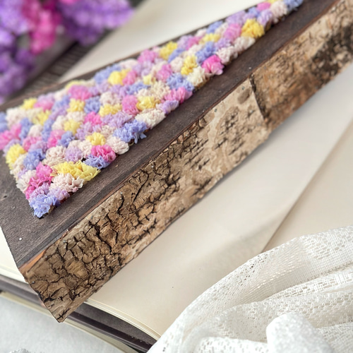 スターチスドライフラワー❣️ニュアンスカラー✨50本‼︎ スターチスドライフラワー ❣️カラフルmix✨ニュアンスカラー