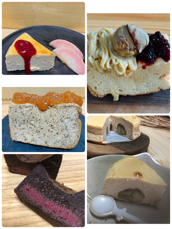 むーさーおやつ便　シフォンケーキサンド　チーズケーキ　テリーヌ yuu様専用 おやつ便 シフォンケーキサンド チーズケーキ テリーヌ