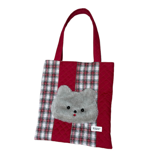 totebag /ヴィンテージファブリックのパッチワーク トートバッグ