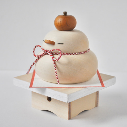 大きいおそなえドリ 鏡餅 木工房 千舟 通販 18465437｜Creema(クリーマ