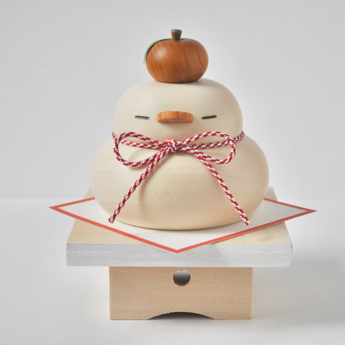 大きいおそなえドリ 鏡餅 木工房 千舟 通販 18465437｜Creema(クリーマ)