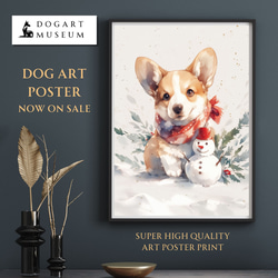 コーギー　ウェルシュコーギー　犬　犬の絵　原画　絵画　鉛筆画　手描き　イラスト コーギー ウェルシュコーギー 犬 犬の絵 原画 絵画 鉛筆画