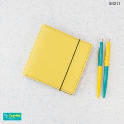 SB217 【受注制作】ミニ5スクエアサイズ システム手帳 5穴 リング径