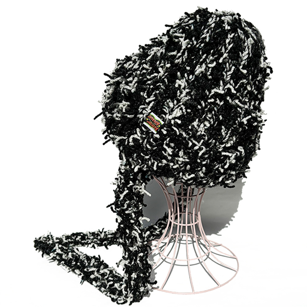 【ニットキャップ】フリンジヤーン MIX ワッチキャップ