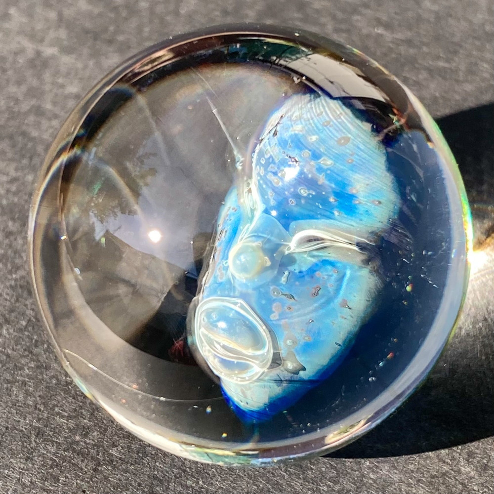 Fume Glass Implosion Marble ボロシリケイトガラス マーブル WITR3