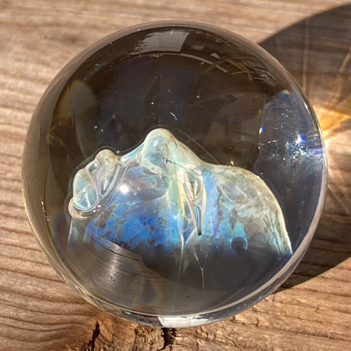 Fume Glass Implosion Marble ボロシリケイトガラス マーブル