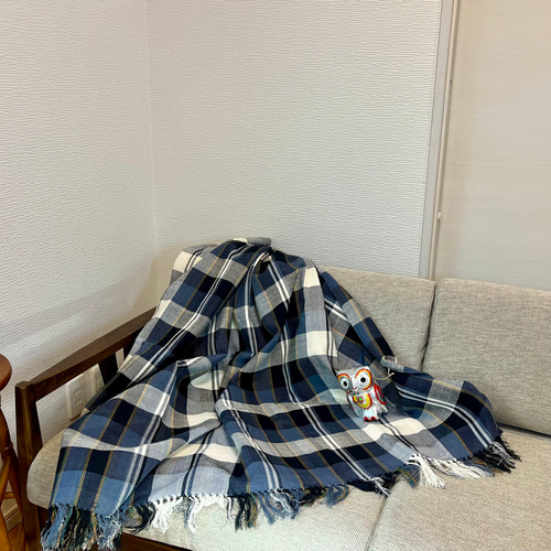 マルチクロス マルチカバー 「マドラスチェック」ソファカバー