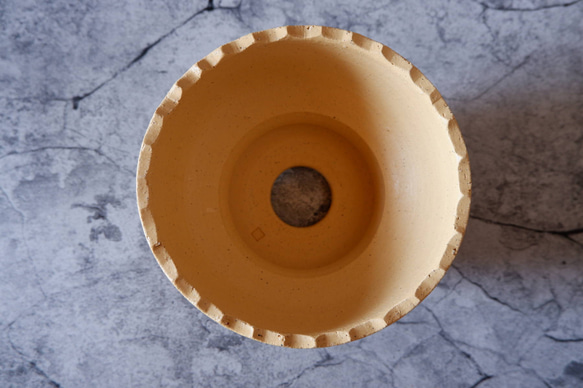 6号黄土黒化粧鉢655　塊根植物　多肉植物　盆栽　植木鉢　作家鉢　沖縄 5枚目の画像