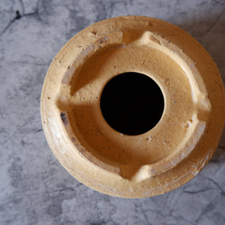 6号黄土黒化粧鉢655　塊根植物　多肉植物　盆栽　植木鉢　作家鉢　沖縄 7枚目の画像