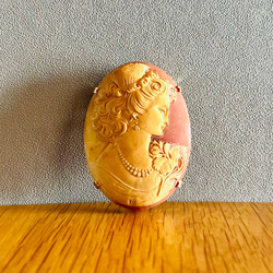 カメオ Cameo アンティーク ヴィンテージ 2WAY ブローチ&ペンダント